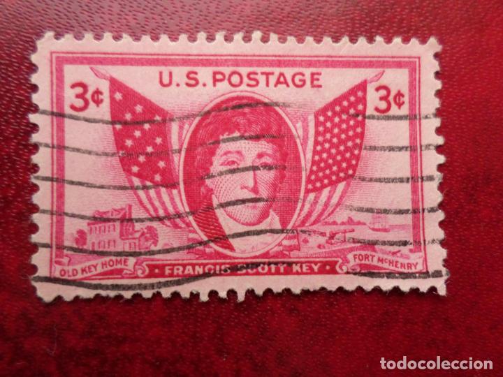 Stamps: -estados unidos, 1948, francis scott key, Yvert 513