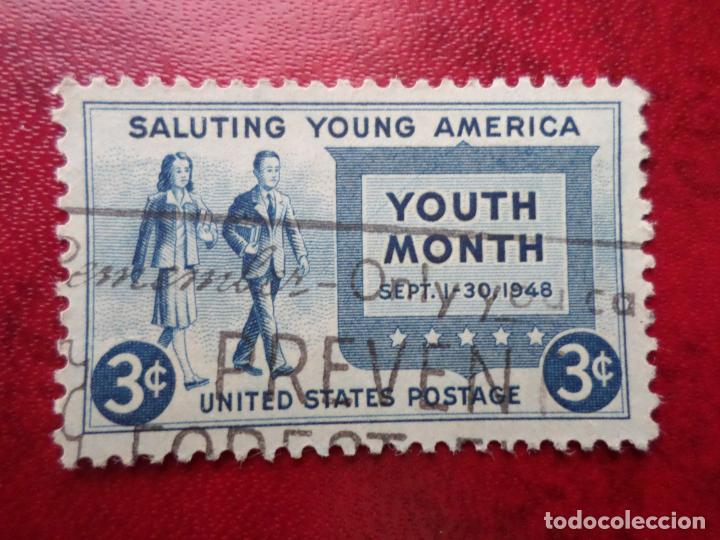Sellos: -estados unidos, 1948, mes de la juventud, Yvert 514