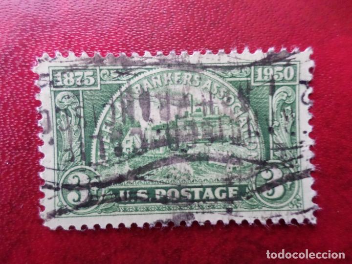 Sellos: -estados unidos, 1950, 75 aniv. asociacion nacional de banqueros, Yvert 538