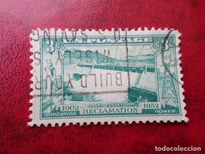 Sellos: -estados unidos, 1952, 50 aniversario de la presa de grand coulee, Yvert 560