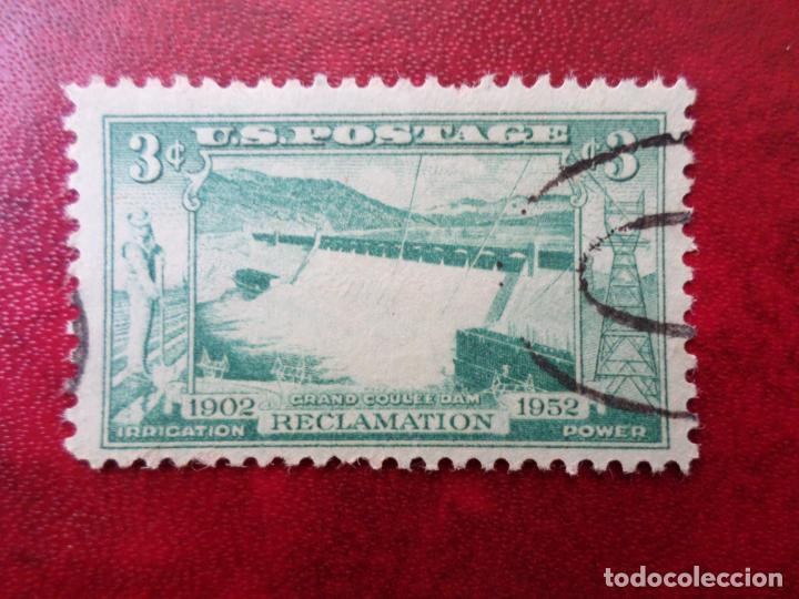 Sellos: -estados unidos, 1952, 50 aniversario de la presa de grand coulee, Yvert 560