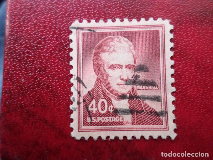 Selos: -estados unidos, 1955, j. marshall, Yvert 603