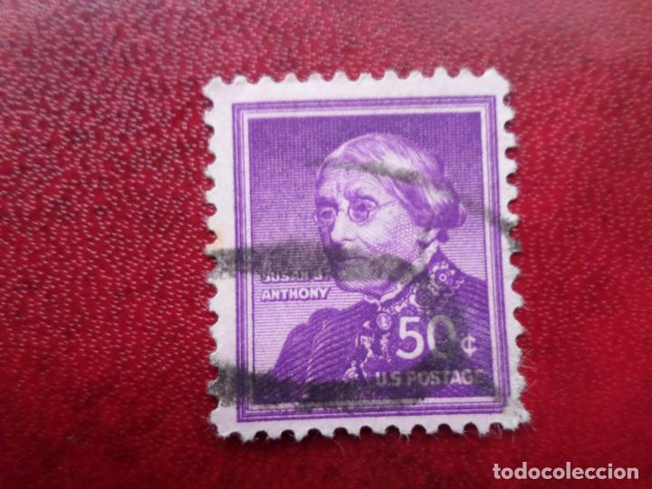Selos: -estados unidos, 1955, susan b. anthony, Yvert 604