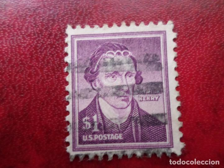 Selos: -estados unidos, 1955, p. henry, Yvert 605