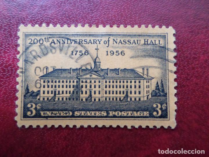 Timbres: -estados unidos, 1956, bicentenario de nassau hall, Yvert 620
