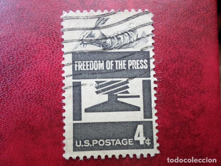 Timbres: -estados unidos, 1958, 50 aniv. escuela de periodismo en missouri, Yvert 652