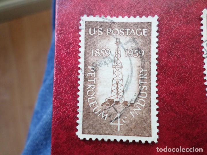 Francobolli: -estados unidos, 1959, centenario de la industria del petroleo, Yvert 673