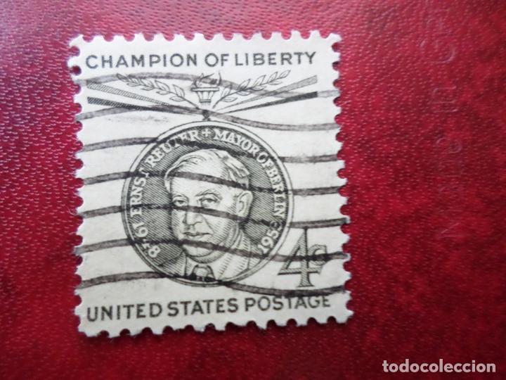Francobolli: -estados unidos, 1959, ernest reuter, campeon de la libertad, Yvert 675