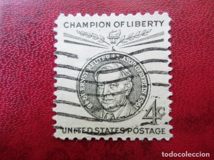 Francobolli: -estados unidos, 1959, ernest reuter, campeon de la libertad, Yvert 675