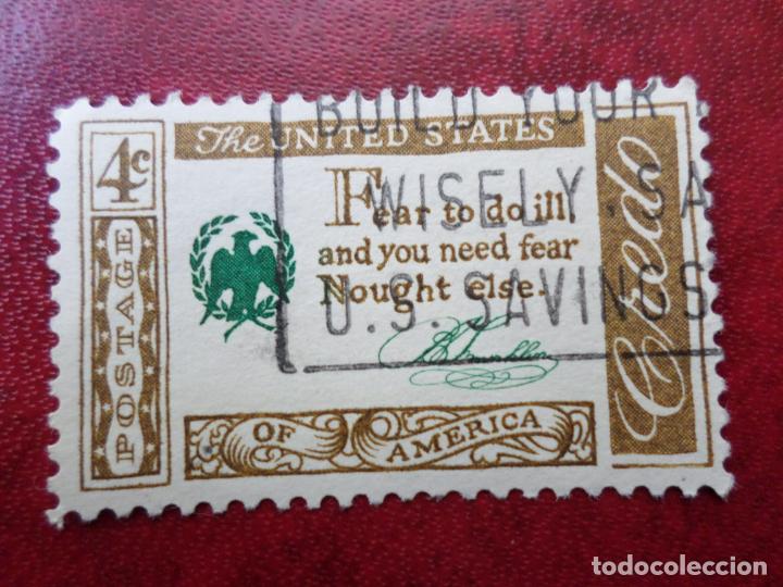 Francobolli: -estados unidos, 1960, credo americano, citas de americanos eminentes, Yvert 678A