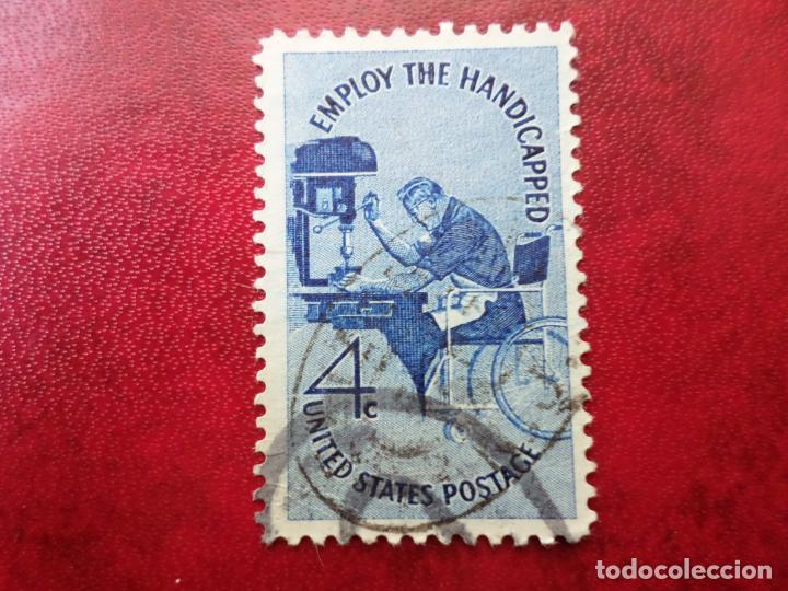 Francobolli: -estados unidos, 1960, por el reempleo de disminuidos fisicos, Yvert 690