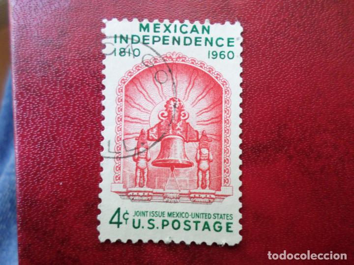 Selos: -estados unidos, 1960, 150 aniversario independencia mexicana, Yvert 692