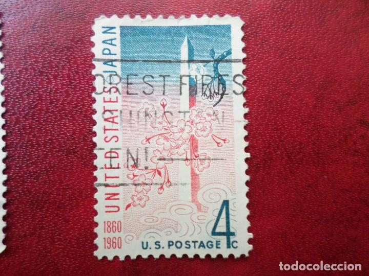 Selos: -estados unidos, 1960, centenario del tratado comercial con japon, Yvert 693
