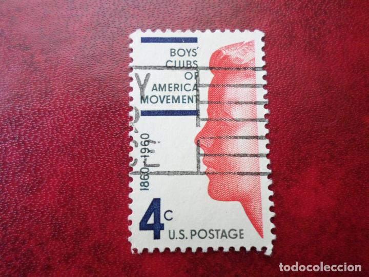 Selos: -estados unidos, 1960, centenario de los clubs juveniles, Yvert 700