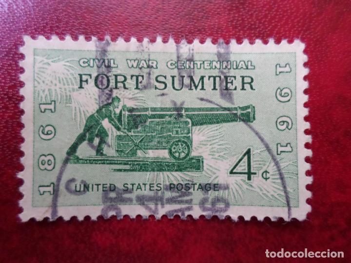 Selos: -estados unidos, 1961, centenario de la guerra civil, Yvert 713