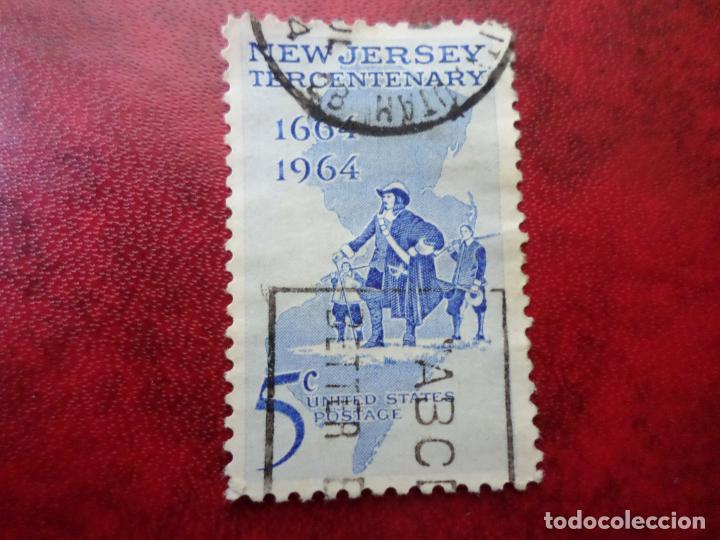 Francobolli: -estados unidos, 1964, tricentenario colonizacion de new jersey, Yvert 763