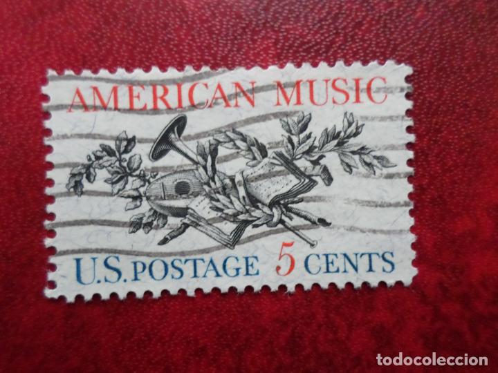 Sellos: -estados unidos, 1964, musica americana, Yvert 768