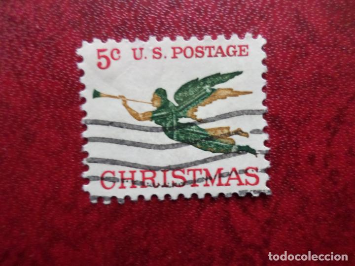Sellos: -estados unidos, 1965, navidad, Yvert 793