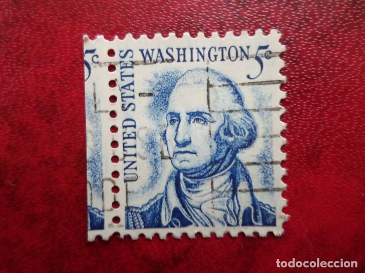 Sellos: -estados unidos, 1965, george washington, Yvert 796