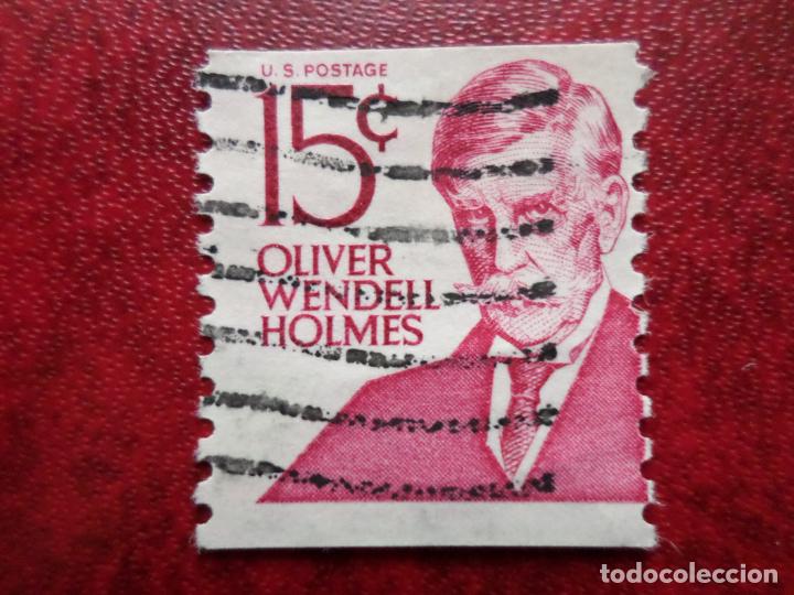 Stamps: -estados unidos, 1967, olivier wendell, Yvert 821