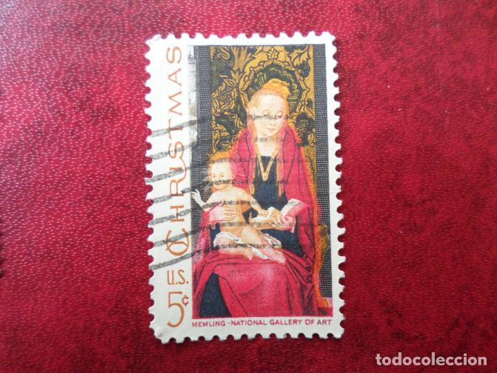 Stamps: -estados unidos, 1967, navidad, Yvert 839