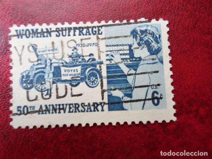 Stamps: -estados unidos, 1970, 50 aniversario derecho al voto de las mujeres, Yvert 898