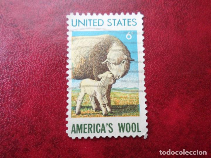 Stamps: -estados unidos, 1971, industria lanar, Yvert 916