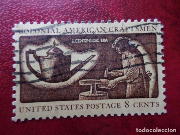 Stamps: -estados unidos, 1972, bicentenario independencia de estados unidos, artesania,Yvert 956