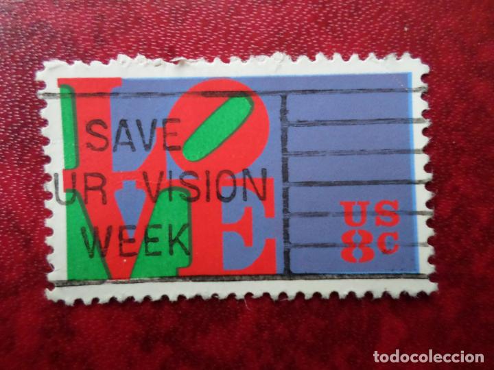 Stamps: -estados unidos, 1973, mensaje de amor, Yvert 975