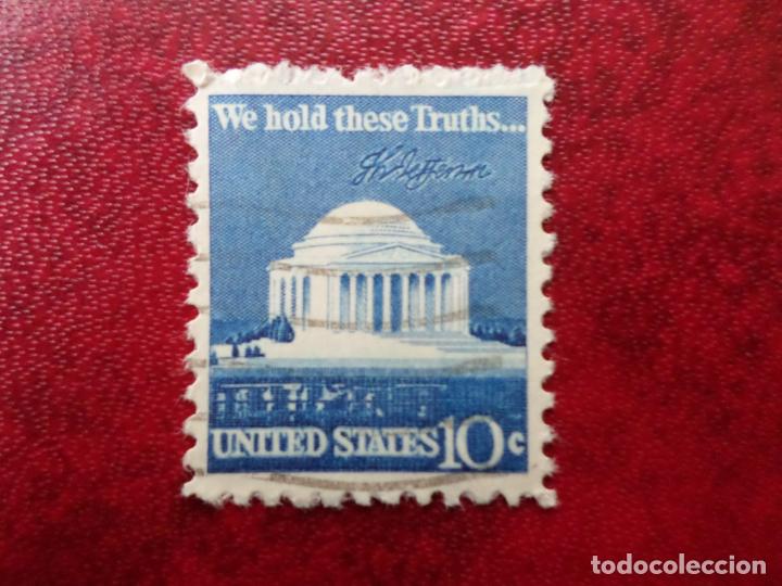 Stamps: -estados unidos, 1973, memorial de jefferson, Yvert 1008