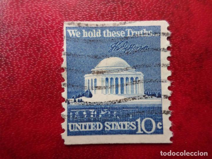 Stamps: -estados unidos, 1973, memorial de jefferson, Yvert 1008A