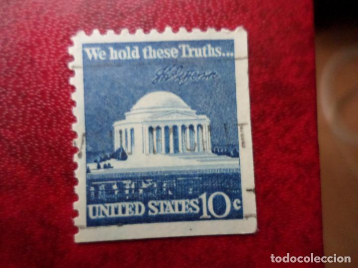 Stamps: -estados unidos, 1973, memorial de jefferson, Yvert 1008B