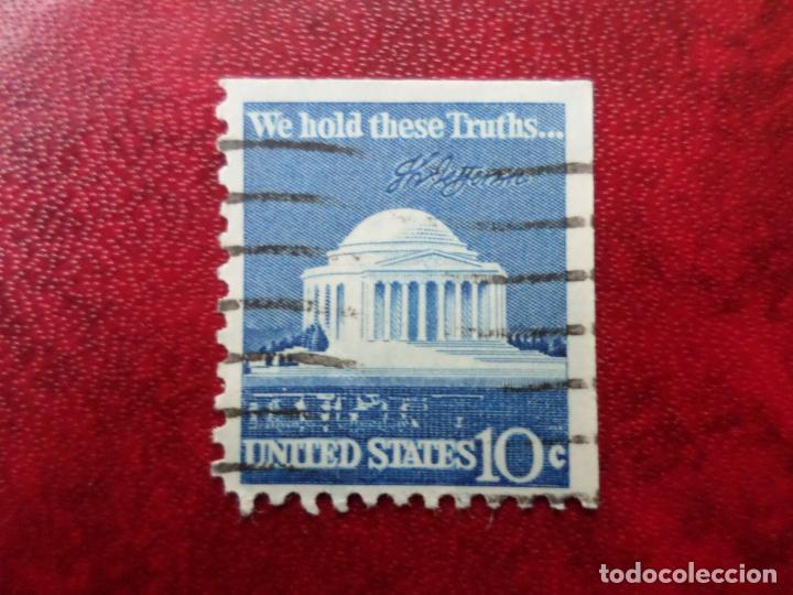 Stamps: -estados unidos, 1973, memorial de jefferson, Yvert 1008B