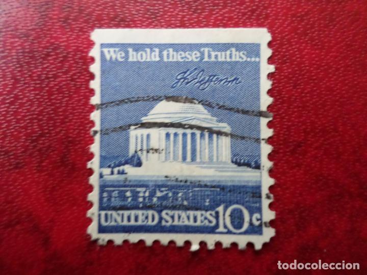Stamps: -estados unidos, 1973, memorial de jefferson, Yvert 1008B