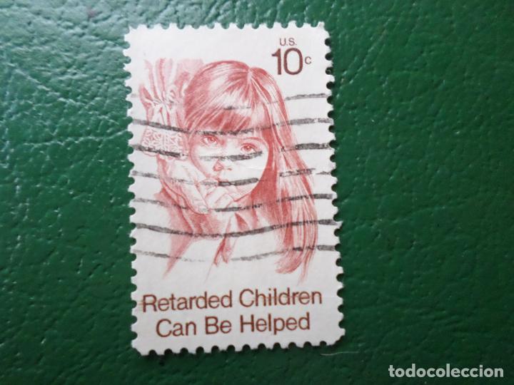 Stamps: -estados unidos, 1974, ayuda a los ni&ntilde;os discapacitados, Yvert 1037