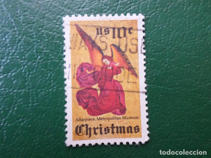 Stamps: -estados unidos, 1974, navidad, Yvert 1040