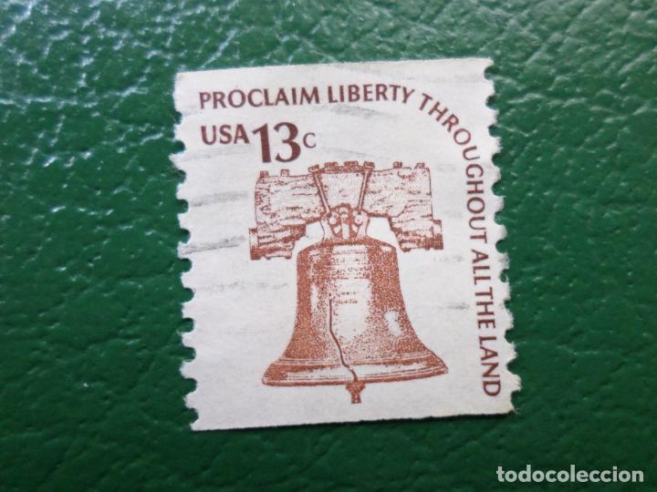 Selos: -estados unidos, 1975, campana de la libertad, Yvert 1074A