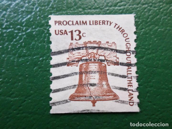 Stamps: -estados unidos, 1975, campana de la libertad, Yvert 1074A