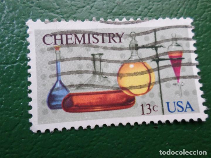 Stamps: -estados unidos, 1976, centenario de la sociedad americana de quimic, Yvert 1133