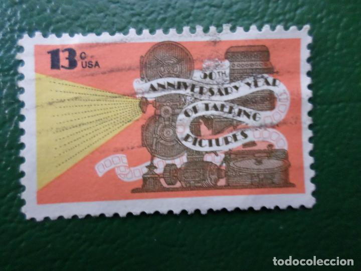 Stamps: -estados unidos, 1977, 50 aniversario del cine sonoro, Yvert 1173