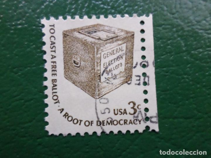 Stamps: -estados unidos, 1977, voto libre, Yvert 1182