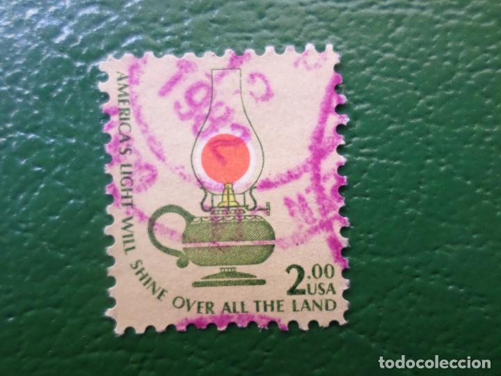 Stamps: -estados unidos, 1978, lampara de mesa de petroleo, Yvert 1231