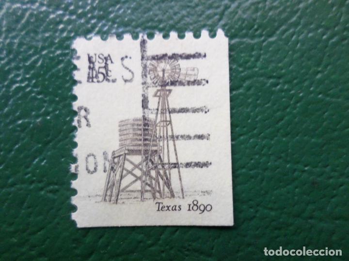 Stamps: -estados unidos, 1980, molinos de viento historicos, texas, Yvert 1272