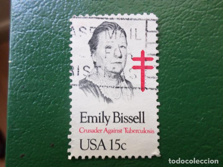 Stamps: -estados unidos, 1980, homenaje a emily bissell, Yvert 1281