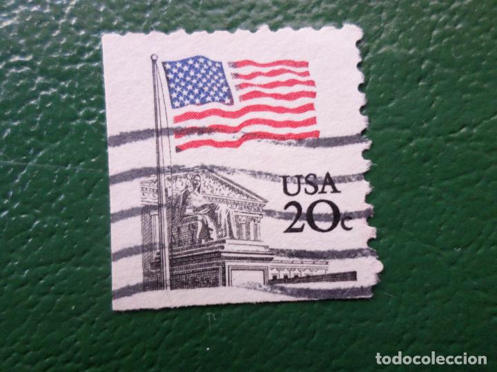 Stamps: -estados unidos, 1981, bandera y corte suprema, Yvert 1372B