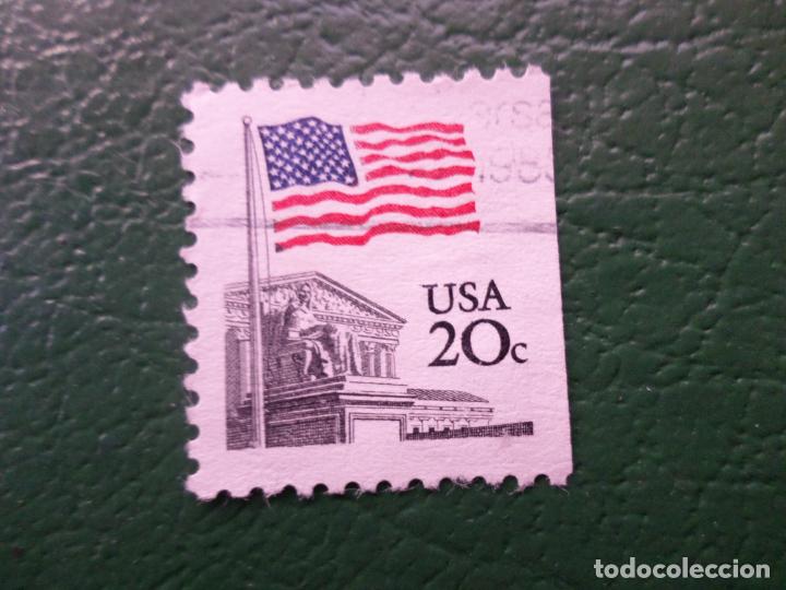 Stamps: -estados unidos, 1981, bandera y corte suprema, Yvert 1372B