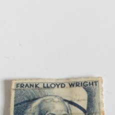 Sellos: SELLO DE 2 CENTAVOS / DE FRANK LLOYD WRIGHT / USA - 1966 / L - 19. Lote 370707866