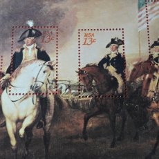 Sellos: THE SURRENDER OF LORD CORNWALLIS AT YORKTOWN .13 CENT SHEET 2 **