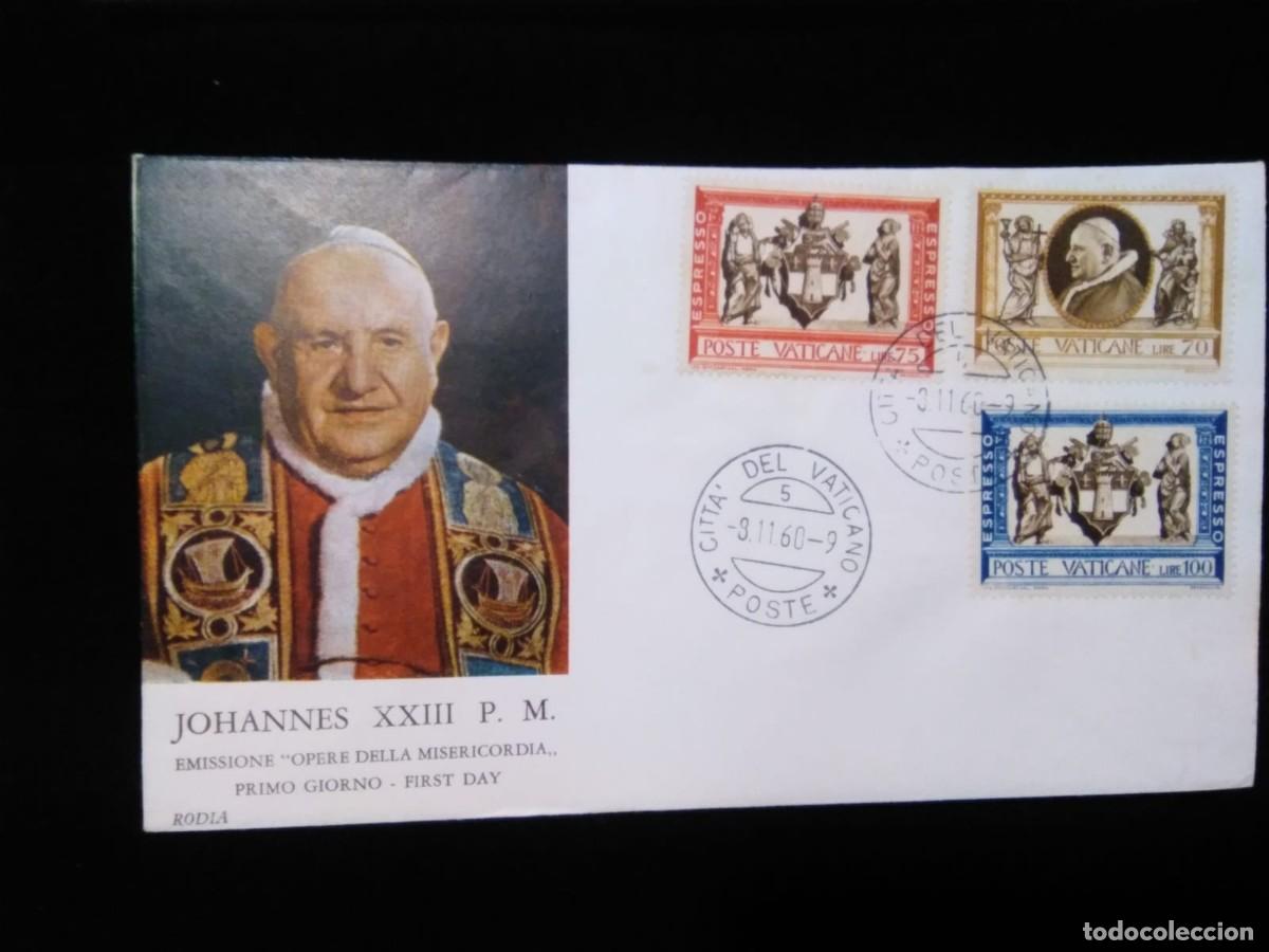 Sellos: J) 1969 VATICAN CITY, JOHANNES XXIII PM, MULTIPLE STAMPS, FDC