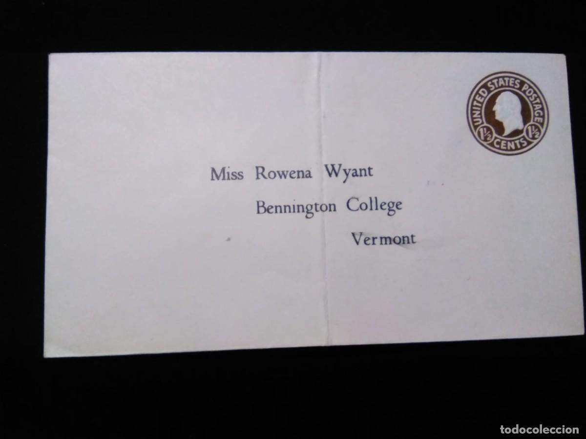 Sellos: J) 1890 UNITED STATES, WASHINGTON, 1 1/2 CENTS BROWN, POSTAL STATIONARY, CIRCULATED COVER, FROM USA